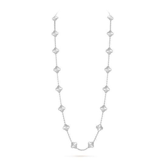 שרשרת תלתן כסף